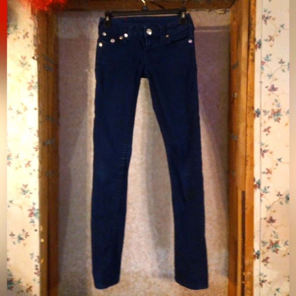 TRUE RELIGION SKINNY JEANS SIZE 25